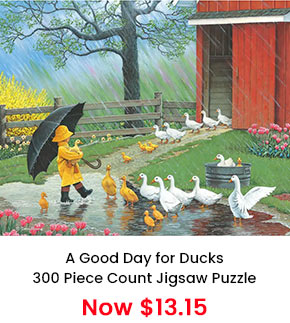  A Good Day for Ducks Jigsaw Puzzle