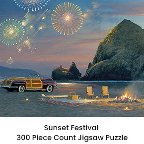  Sunset Festival Jigsaw Puzzle
