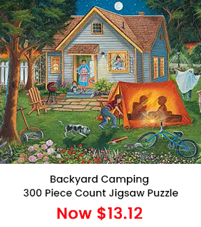  Backyard Camping Jigsaw Puzzle