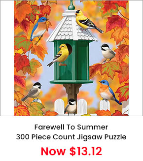 Farewell To Summer Songbirds Jigsaw Puzzle