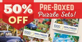 50% Off Jigsaw Puzzle Collection | Bits and Pieces