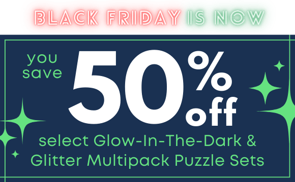  CYBER SALE: 50% Off Select Multipack Puzzle Sets
