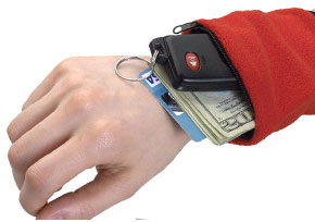 Set of 3: Wrist Wallets