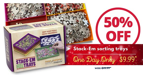 Stack-Em Jigsaw Puzzle Sorting Trays