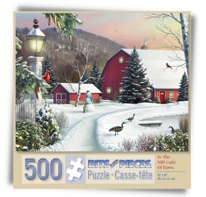 In the Still Light of Dawn 500 Piece Jigsaw Puzzle