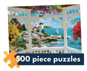 500 PIECE JIGSAW PUZZLES FOR ADULTS & KIDS