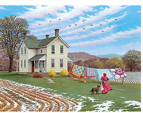 Catching The Breeze 300 Large Piece Jigsaw Puzzle