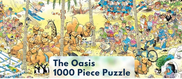 The Oasis 1000 Piece Jigsaw Puzzle