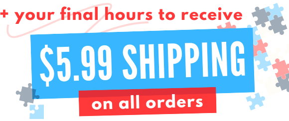 $5.99 Standard Shipping - No Minimum