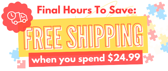 Free Standard Shipping - $24.99 Minimum