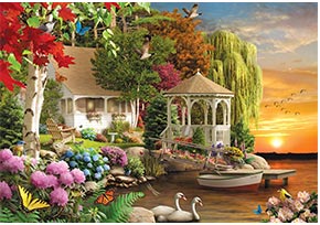 Heaven on Earth 300 Large Piece Jigsaw Puzzle