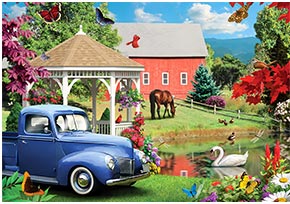 A Simple Time 300 Large Piece Jigsaw Puzzle