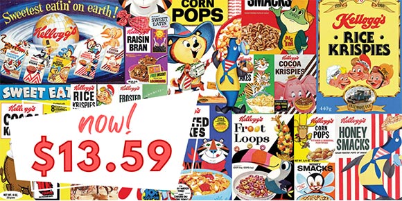 Cereal Favorites 1000 Piece Jigsaw Puzzle