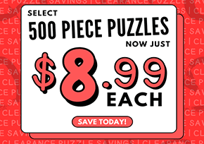 500 Piece Clearance Puzzle Savings