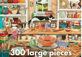 Pottery Workshop 300 Large Piece Jigsaw Puzzle
