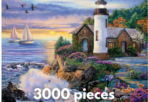 perfect dawn 3000 piece giant jigsaw puzzle