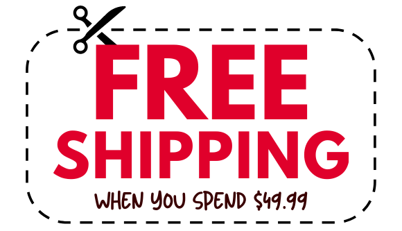 Free Standard Shipping, $49.99 Minimum