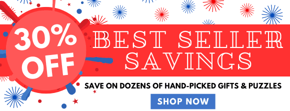 30% Off Best Selling Gifts & Puzzles