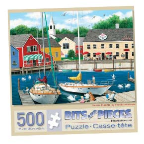 Swans Haven 500 Piece Jigsaw Puzzle