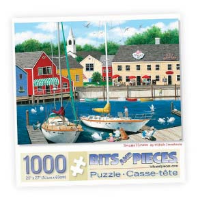 Swans Haven 1000 Piece Jigsaw Puzzle