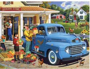 Delivery To The General Store 300 Large Piece Jigsaw Puzzle