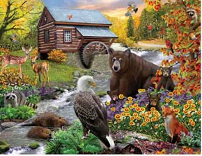 Uninvited Guest 300 Large Piece Jigsaw Puzzle