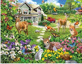 Spring Blooms 300 Large Piece Jigsaw Puzzle