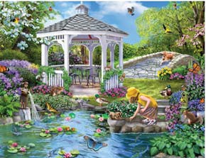 Secluded Garden 300 Large Piece Jigsaw Puzzle