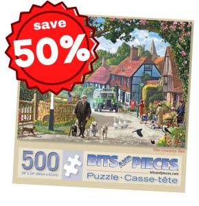 'The Country Bus 500 Piece Jigsaw Puzzle