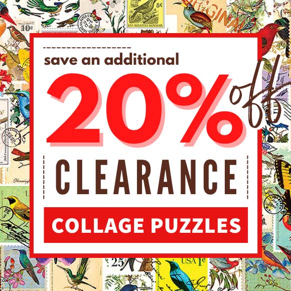 Collage Puzzle Clearance: Save An Additional 20% OFF