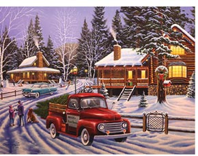 Christmas Is In The Air 300 Large Piece Jigsaw Puzzle