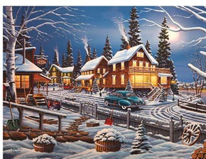 Winter Playtime 300 Large Piece Jigsaw Puzzle