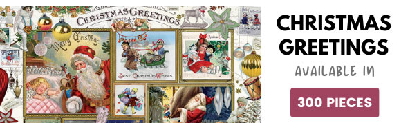Christmas Greeting 300 Large Piece Jigsaw Puzzle