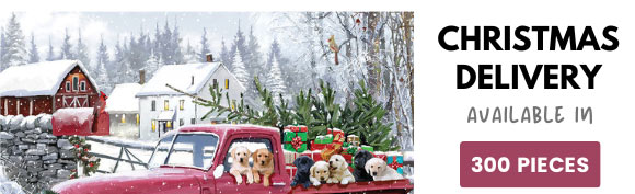 Christmas Delivery 300 Large Piece Jigsaw Puzzle