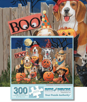 Halloween Tricksters 300 Large Piece Jigsaw Puzzle
