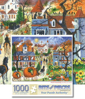 Witch Watching 1000 Piece Jigsaw Puzzle