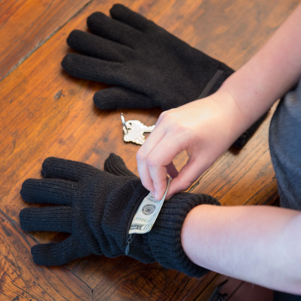 Secret Pocket Gloves
