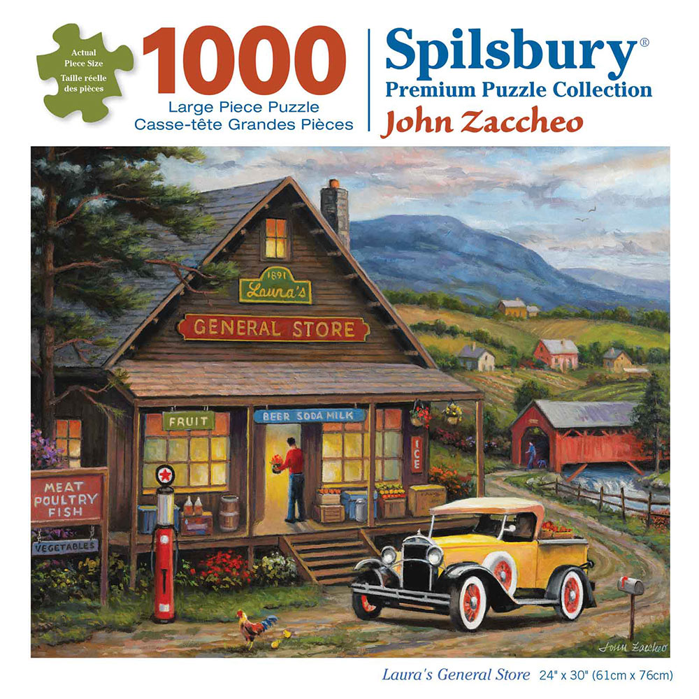 Laura's General Store 1000 Large Piece Jigsaw Puzzle