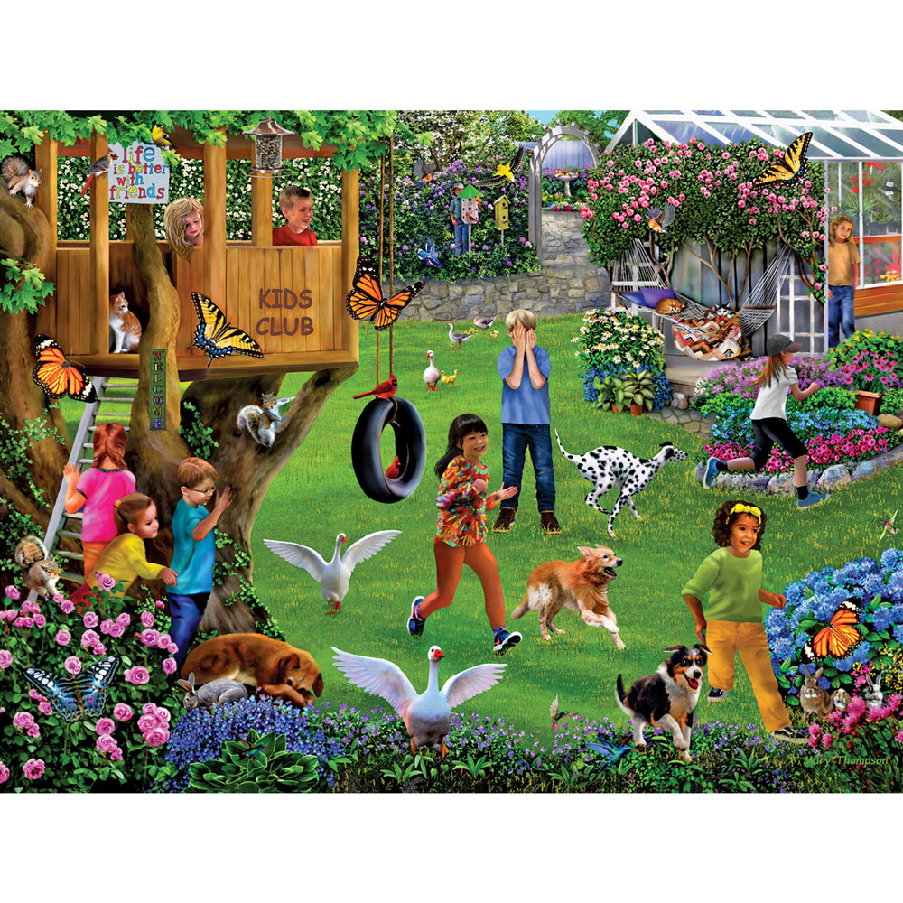 Hide And Seek 300 Large Piece Jigsaw Puzzle