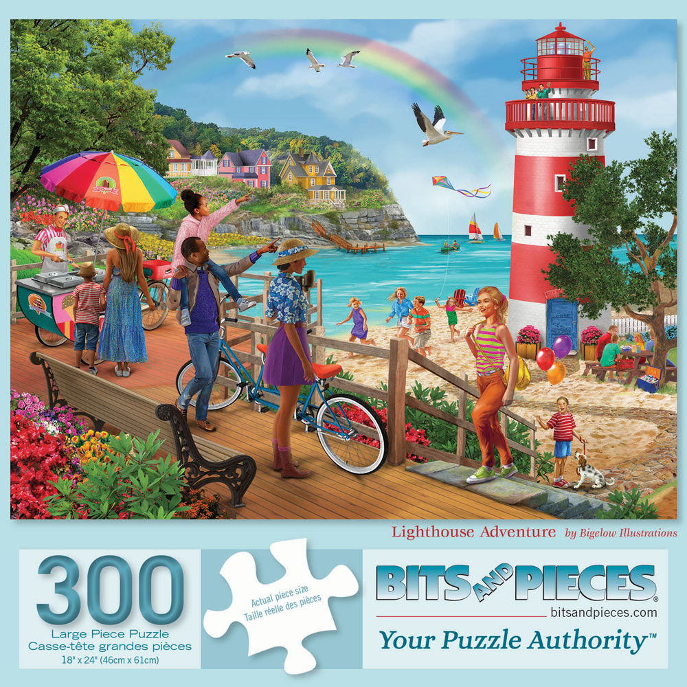 Lighthouse Adventure 300 Large Piece Jigsaw Puzzle
