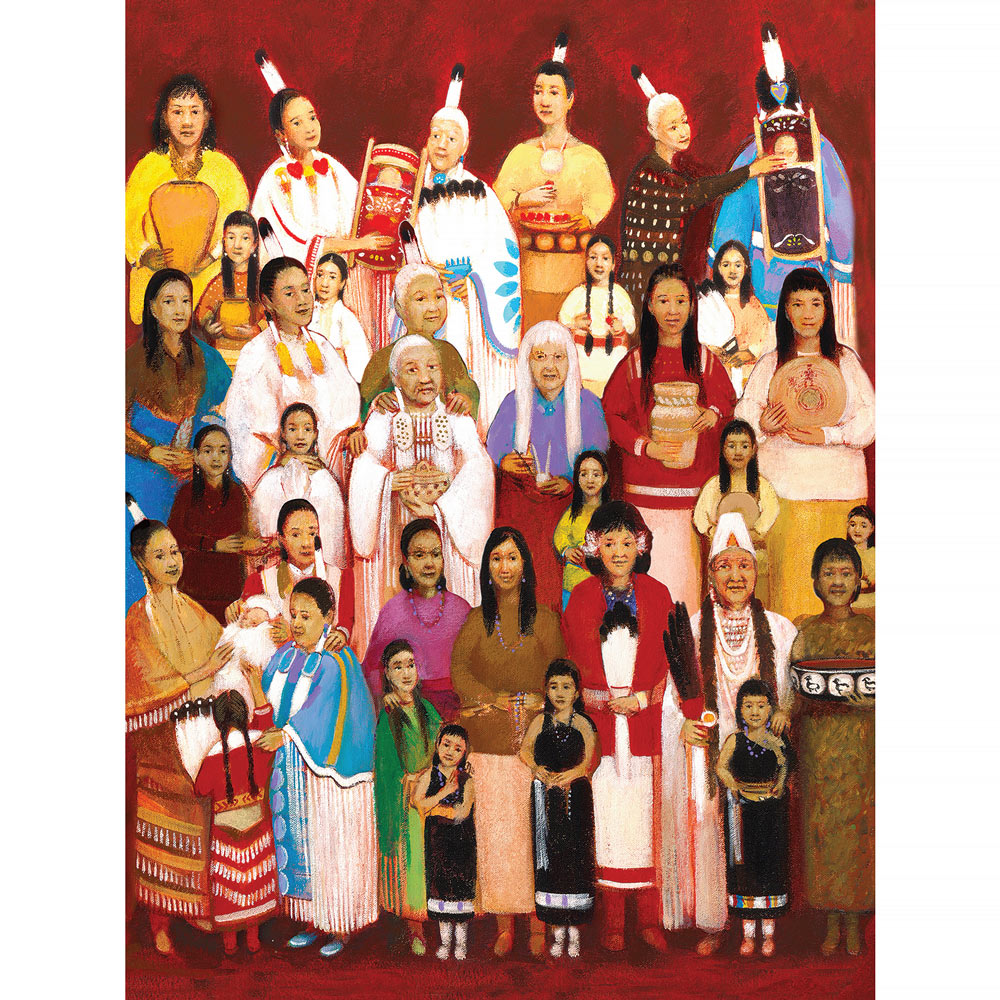 Passing On Traditions 300 Large Piece Jigsaw Puzzle