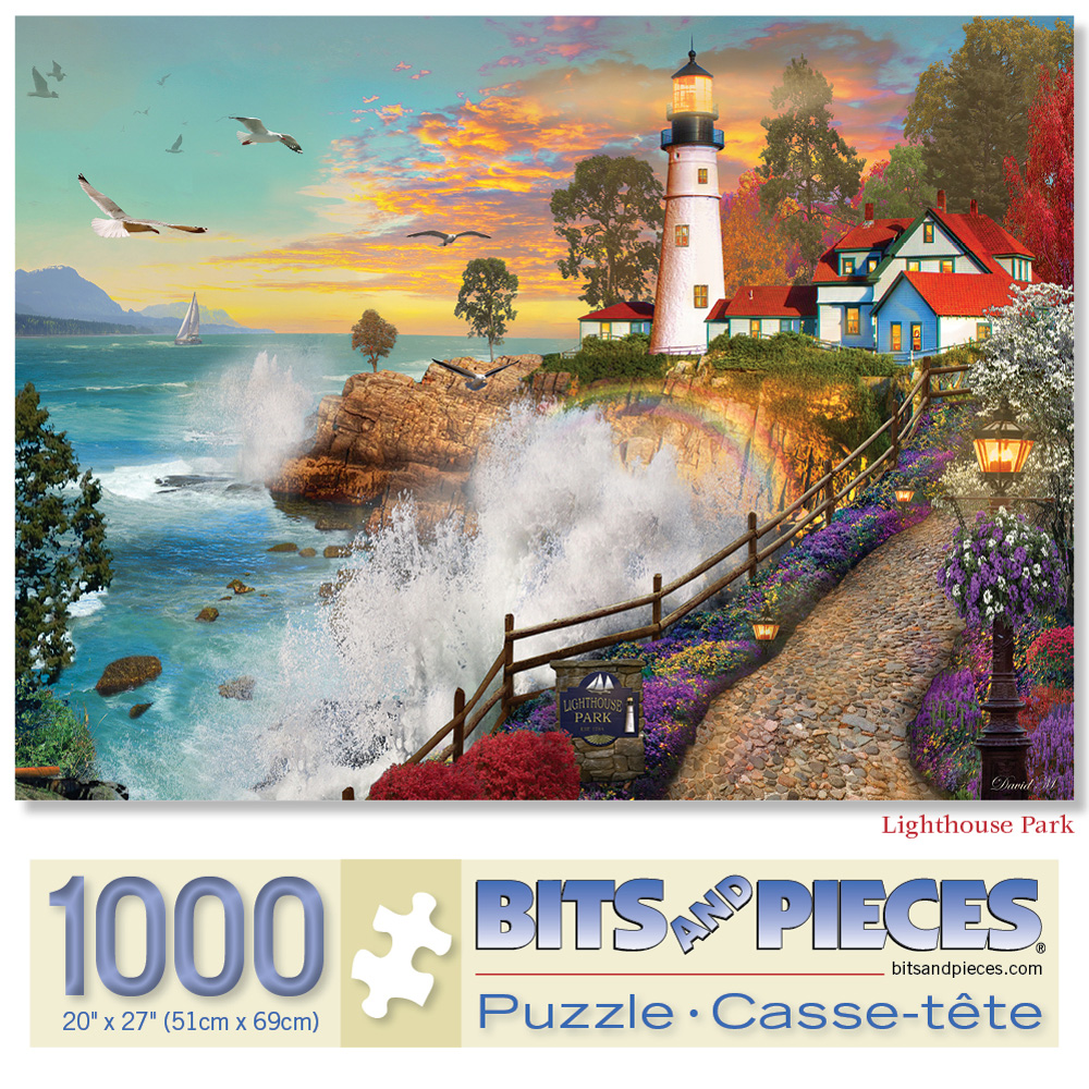 Lighthouse Park 1000 Piece Jigsaw Puzzle