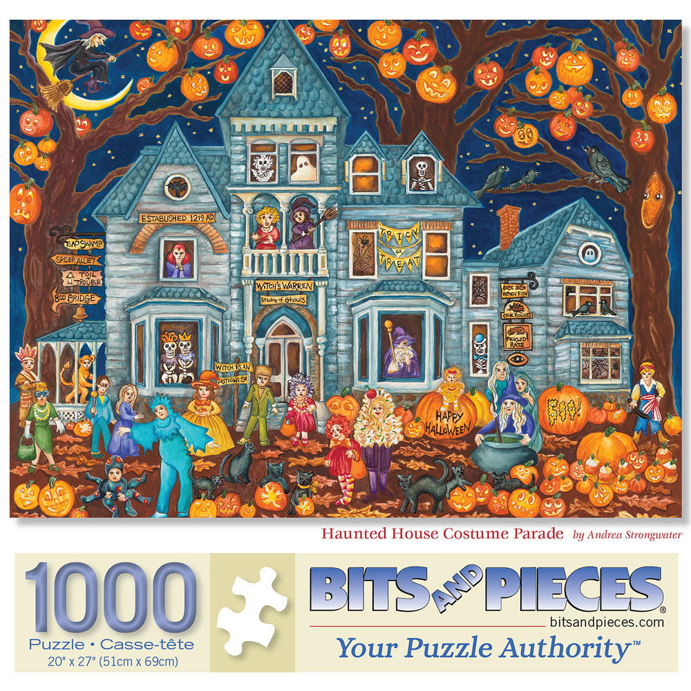 Haunted House Costume Parade 1000 Piece Jigsaw Puzzle