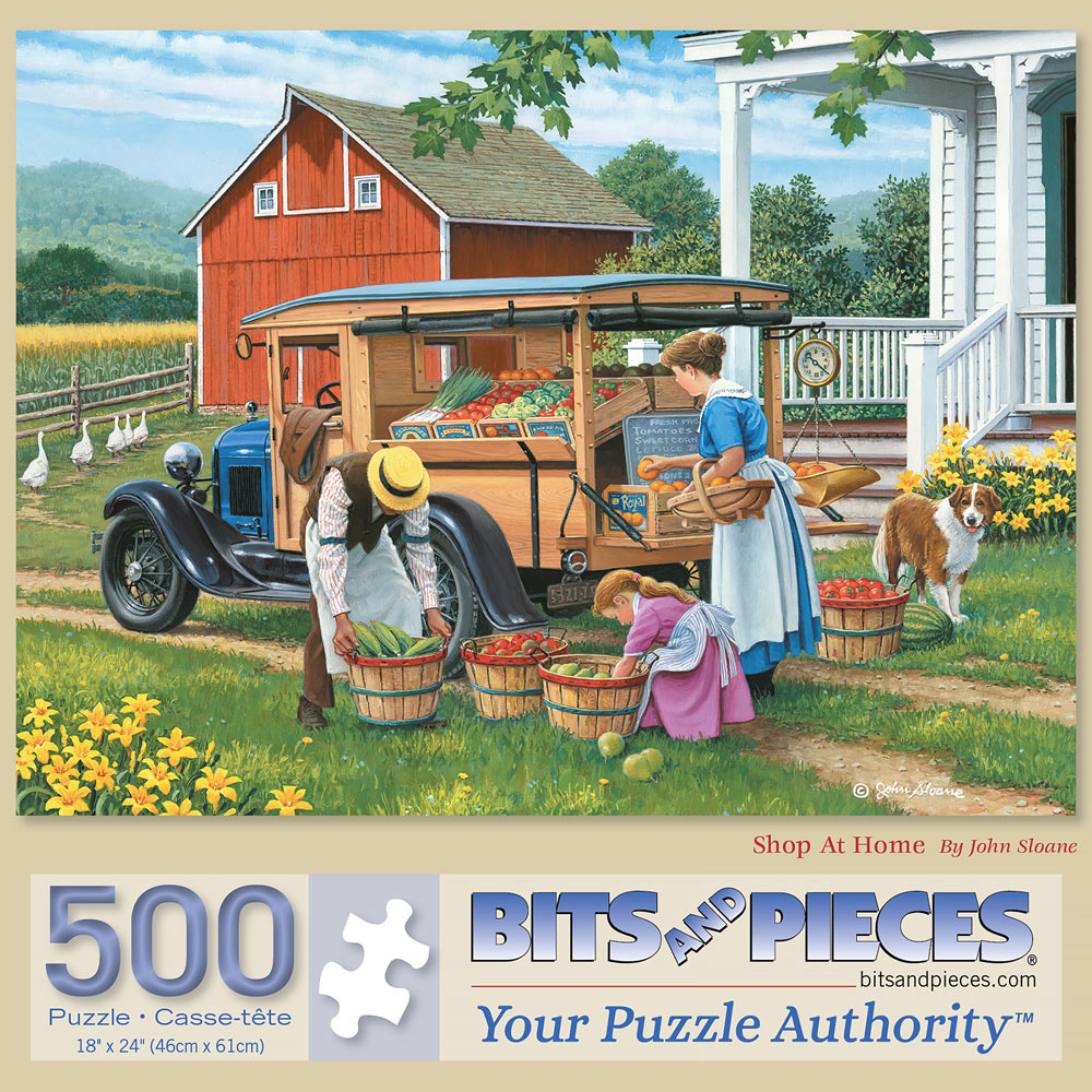 Shop At Home 500 Piece Jigsaw Puzzle