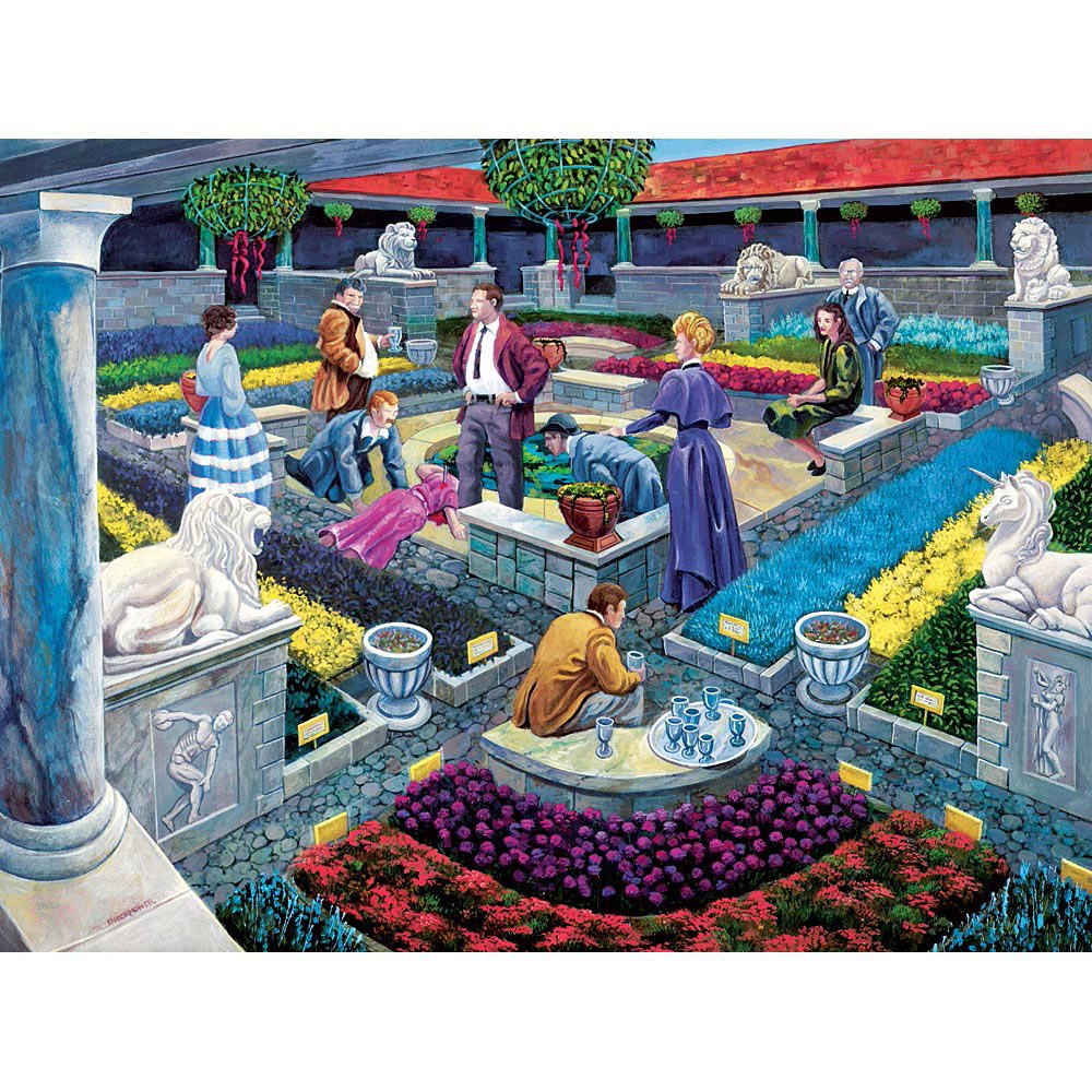 Murder at the Museum 1000 Piece Story Jigsaw Puzzle