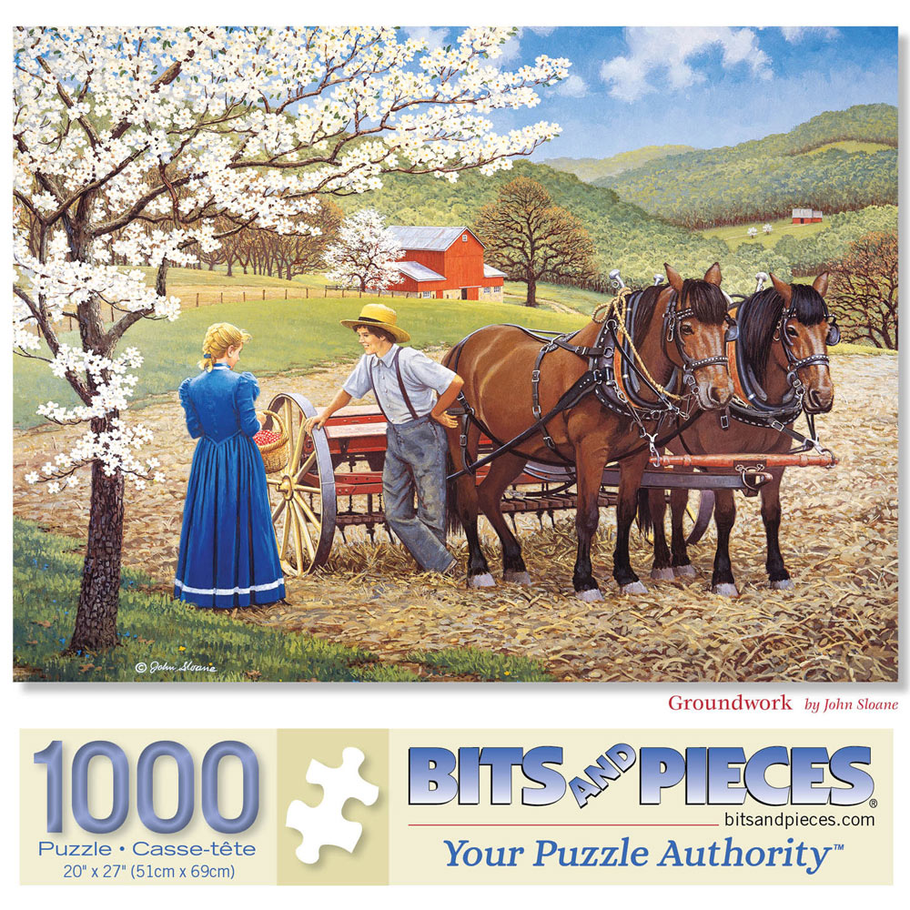 Groundwork 1000 Piece Jigsaw Puzzle