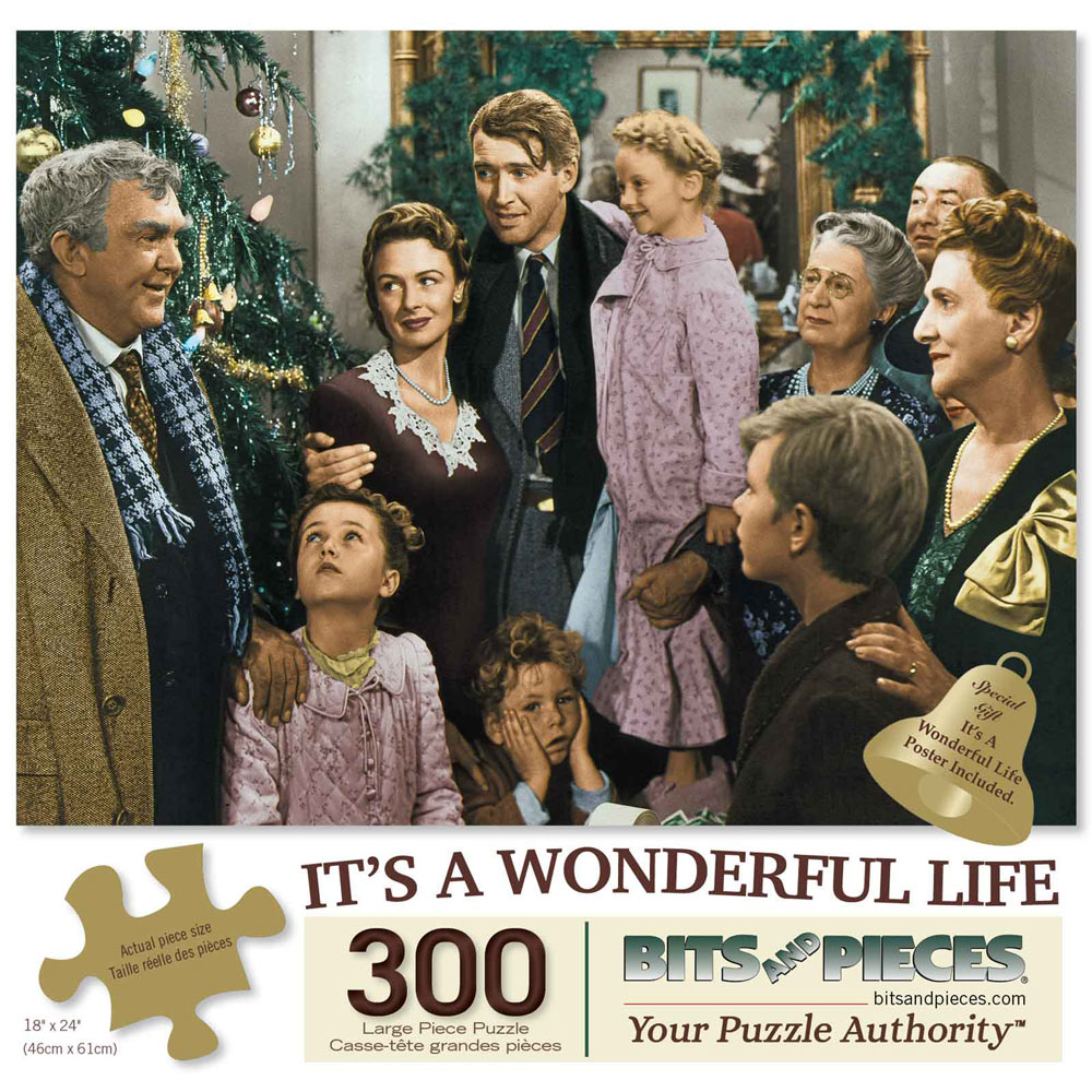 It's A Wonderful Life 300 Large Piece Jigsaw Puzzle