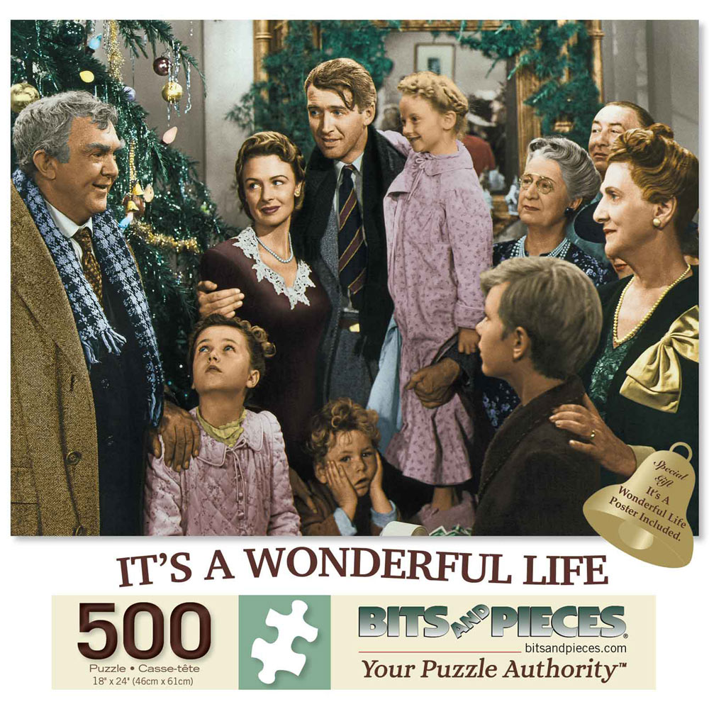 It's A Wonderful Life 500 Piece Jigsaw Puzzle