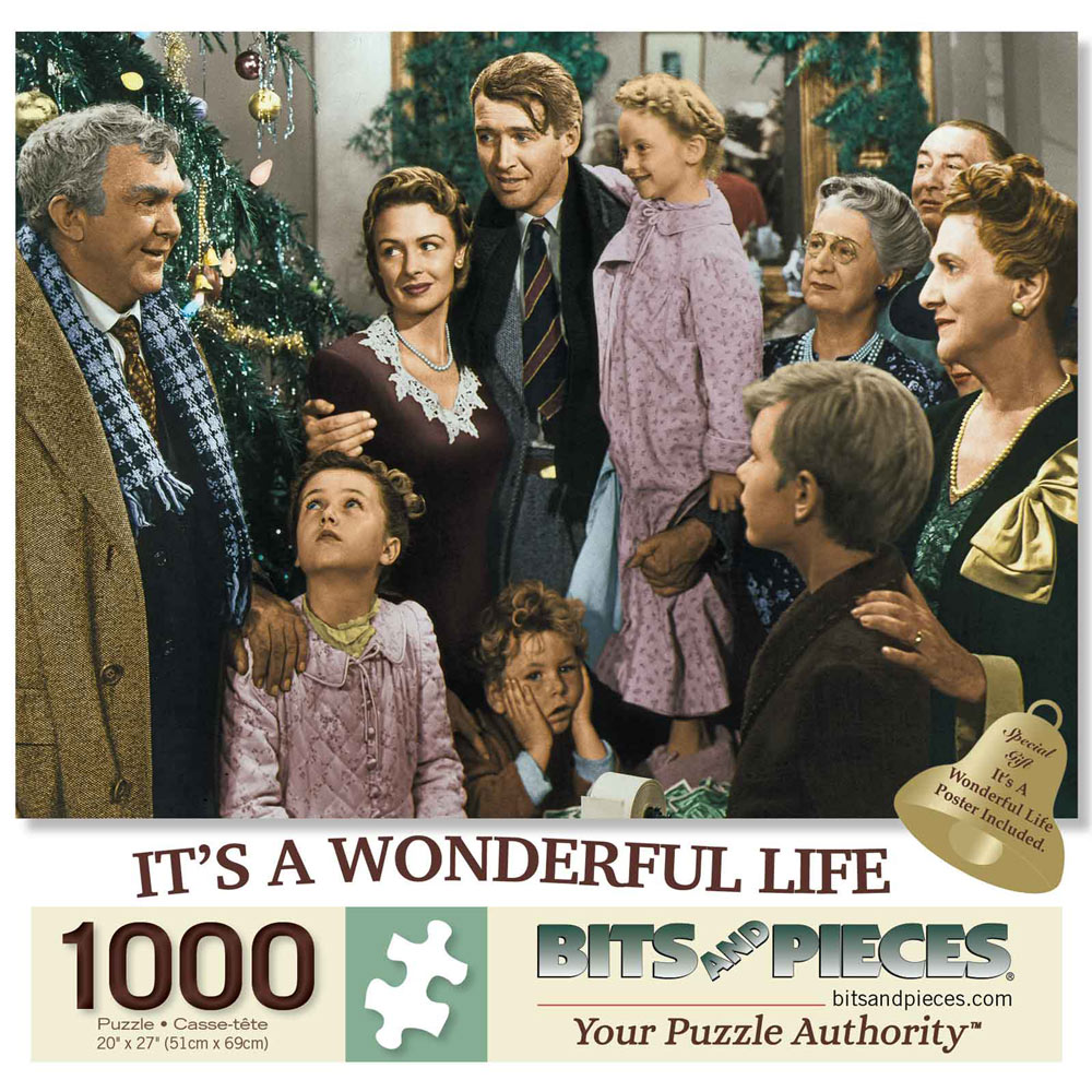 It's A Wonderful Life 1000 Piece Jigsaw Puzzle