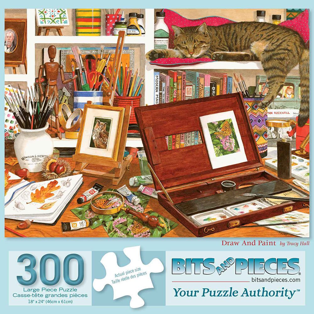 Draw And Paint 300 Large Piece Jigsaw Puzzle